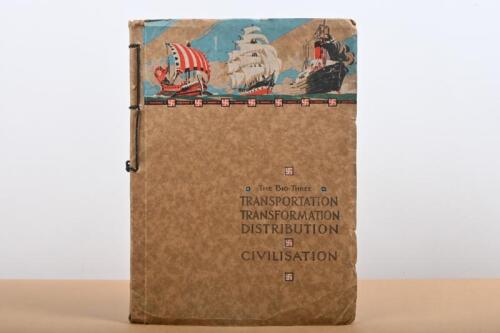BRITISH: A softbound issue of 'TRAFFORD PARK - BRITAIN'S WORKSHOP and STOREHOUSE' development document from 1923