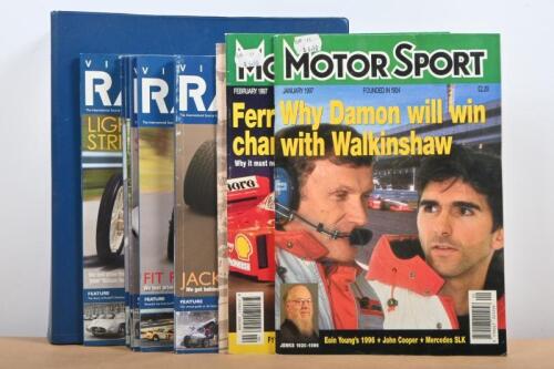 MOTORING/MOTOR SPORT MAGAZINES: A group of magazines by various publishers. 1960's 'OLD MOTOR' magazines