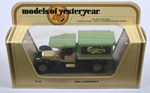 MATCHBOX: A Matchbox Models of Yesteryear Y13 1918 Crossley "Carlsberg"