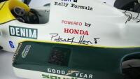 KEKE ROSBERG: A large scratch-built model the1984 Formula 1 Williams Honda FW09 (signed by 3 drivers) - 5