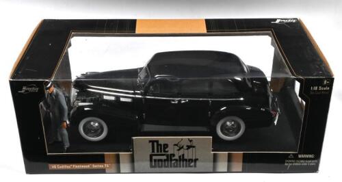 CADILLAC: A Jada TOYS 1:18 scale '40 Cadillac Fleetwood Series 75' as featured in The Godfather