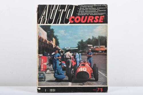 AUTOCOURSE: Autocourse 1951 first issue.