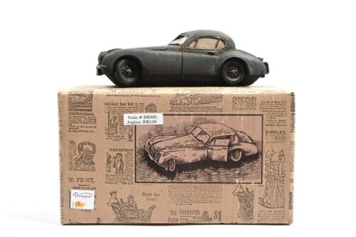 JAGUAR: A composite 1:24 scale Jaguar XK120 (Item # BB481). Model with 'barn find' effect