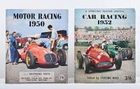 CAR RACING: Two Car Racing magazines from 1950s