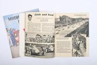 CAR RACING: Two Car Racing magazines from 1950s - 4