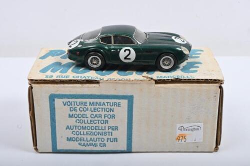 ASTON MARTIN: A fully constructed and detailed 1:43 scale PROVENCE MOULAGE&nbsp;white metal Aston Martin DB 4 GT ZAGATO