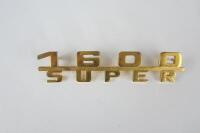 PORSCHE: A group of original Porsche badges - 2