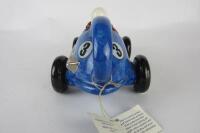 TONY CARTER TEAPOT: An English made&nbsp;Tony Carter racing car porcelain teapot. Numbered 132/2000 - 2