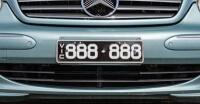 Six-digit Victorian Custom numerical plates &lsquo;888 888&rsquo;, single ownership for over 30 years