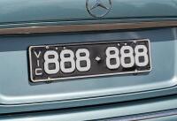 Six-digit Victorian Custom numerical plates &lsquo;888 888&rsquo;, single ownership for over 30 years - 2