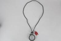TAG HEUER: A Tag Heuer stop watch, with neck band - 2