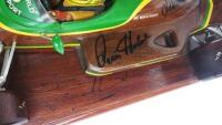 ADELAIDE F1 GP: A hand carved model celebrating World Campionship drivers (signed by 13 such drivers) - 11