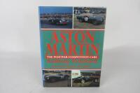 ASTON MARTIN: &lsquo;Aston Martin &ndash; The Postwar Competition Cars&rsquo; hardcover book by Anthony Pritchard. Includes Brabham, Brooks, Salvadori signatures