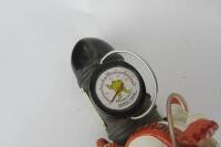 MICHELIN: Two reproduction Michelin Bibendum compressor and figural items - 4