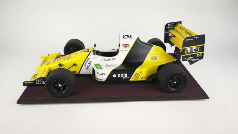 Minardi A Scratch Built Of The 1991 F1 Minardi M1 23 Of Pierluigi Martini Signed Price Estimate 500 800