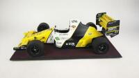 MINARDI: A scratch-built of the 1991 F1 Minardi M189 (#23) of Pierluigi Martini (signed) - 4