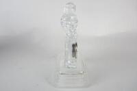 MICHELIN: A Bibendum figure crystal clock - 5