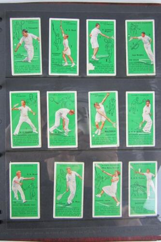 CIGARETTE CARDS: John Player & Sons "Tennis" cards