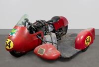 Manx Norton 350 sidecar racer - Ex-Jack Craig (updated text)