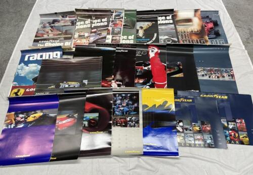 F1 GOODYEAR CALENDARS: Twenty-four&nbsp; Limited Edition calendars, [LOCATION: MOORABBIN]