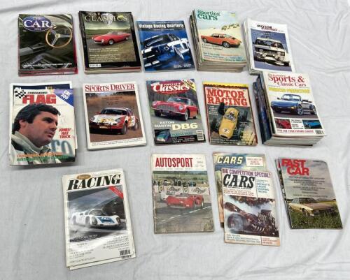 MAGAZINES: Historic Racing and Classic Car magazines, [LOCATION: MOORABBIN]