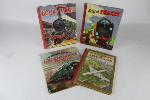 TRAINS/PLANES: A group of train and aeroplane children's books