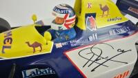 NIGEL MANSELL: A large scratch-built model of the 1991 F1 1991 Williams F14 (signed Mansell & P. Head) - 4