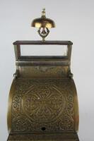 NATIONAL CASH REGISTER: An impressive heavy silvered 'National' cash register - 3