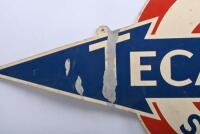 An early Shell Tecalemit Service tin sign, 60cm high x 132xm wide - 3