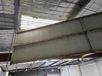 A very large period &lsquo;Bosch&rsquo; metal advertising sign mounted to original tubular frame, 91cm high, 360cm wide.&nbsp; - 4