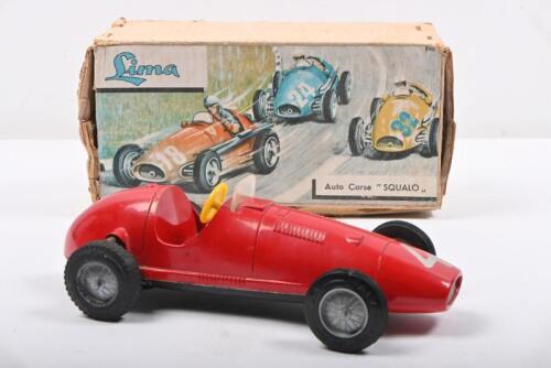 A 1950&rsquo;s Ferrari 500 F2, with original box by Lima (Italy), plastic body, 22.5cm long