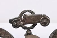 An important early inkwell form racing trophy, inscribed &ldquo;L.C.C.A 1933 AUSTRALIAN GRAND PRIX 200 Mile Road Race - 3