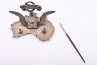 An important early inkwell form racing trophy, inscribed &ldquo;L.C.C.A 1933 AUSTRALIAN GRAND PRIX 200 Mile Road Race - 5