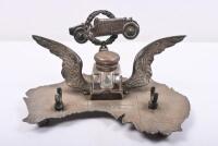 An important early inkwell form racing trophy, inscribed &ldquo;L.C.C.A 1933 AUSTRALIAN GRAND PRIX 200 Mile Road Race - 6