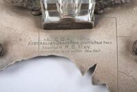 An important early inkwell form racing trophy, inscribed &ldquo;L.C.C.A 1933 AUSTRALIAN GRAND PRIX 200 Mile Road Race - 7