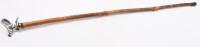 A walking stick with Rolls-Royce style kneeling&nbsp;Spirit of Ecstasy mounted handle