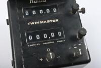 A circa 1960s-1970s Halda 'Twinmaster' rally metre system Cat No. TWM1, Serial No. 32991 - 2