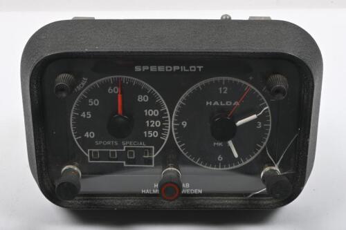A circa 1990s Haldex Speedpilot rally metre with drive attached serial no. 33997