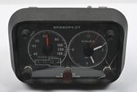 A circa 1990s Haldex Speedpilot rally metre with drive attached serial no. 33997