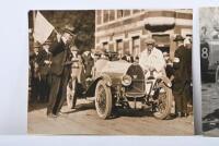 BUGATTI: An interesting trio of original black and white Bugatti photographs. Arthur Terdich Bugatti pictures - 3