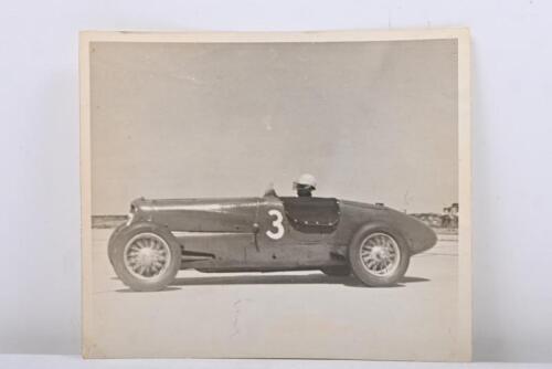 1949 AGP: An original black and white photograph of the John Crouch Delahaye 135MS
