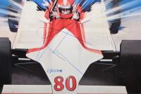 BRITISH GRAND PRIX: Two 1980 British Grand Prix items. Official Programme & Event Guide. Programme with numerous signatures including Gilles Villeneuve, J.P. Jabouille, Didier Pironi - 2