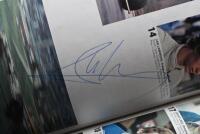 BRITISH GRAND PRIX: Two 1980 British Grand Prix items. Official Programme & Event Guide. Programme with numerous signatures including Gilles Villeneuve, J.P. Jabouille, Didier Pironi - 7