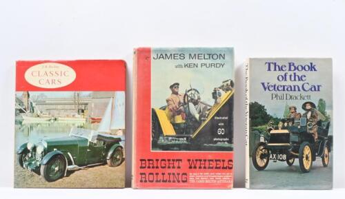 VETERAN/VINTAGE CARS: Three hardcover books detailing vintage and veteran cars. 'CLASSIC CARS' by J.R.Buckley