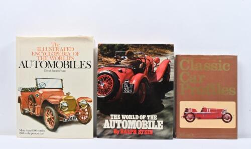 AUTOMOBILES: Three hardcover books detailing the automobile. 'Classic Car Profiles - Volume 2'