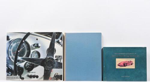AUTOMOBILES: Three hardcover books detailing automobiles. 'THE ILLUSTRATED ENCYCLOPEDIA OF EXTRAORDINARY AUTOMOBILES' by Giles Chapman
