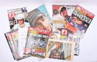 RICCIARDO: A collection of magazines and newspaper inserts featuring Daniel Ricciardo. Circa 2014