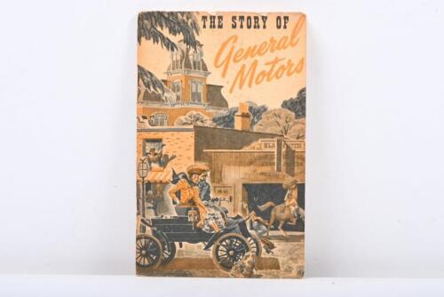 GENERAL MOTORS: 'THE STORY OF General Motors' softcover book, published 1949 by General Motors Corporation Department of Public Relations