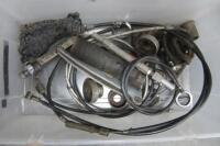 VELOCETTE LE PARTS BIKE: An assortment of miscellaneous Velocette parts - 13