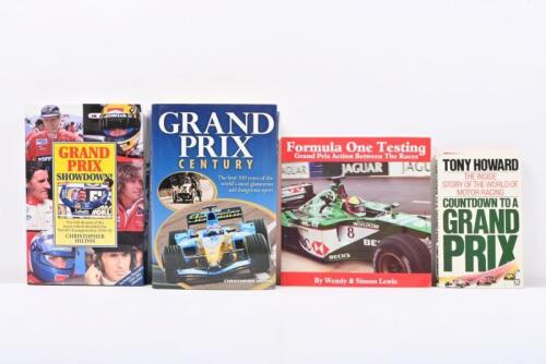GRAND PRIX: A group of books detailing all aspects of Formula 1 Grand Prix racing. 'GRAND PRIX SHOWDOWN!' hardcover book by Christopher Hilton